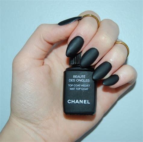 chanel shortcake black|Black Matte Nail Polish .